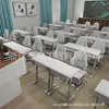 Nuevos Escritorios y Sillas para la Hora del Almuerzo Escolar para Aprender, Reclinables, Plegables, Escritorios y Sillas Elevables para Estudiantes de Primaria y Secundaria, Sillas para la Hora del Almuerzo para Uso Doméstico