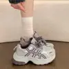 Nuevas Zapatillas de Papá Gruesas para Mujer Otoño 2026, Deportivas Casuales Versátiles que Aumentan la Altura para Mujeres Bajitas