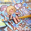 Adesivos para Livro Silencioso Magnético Little Mochi Criativo 70% de Desconto Páginas Adesivos de Cenário Mini Artesanal Infantil DIY Suporte Dropshipping