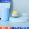 Suministro Botella de Loción al Vacío Tipo Push de 50 ml 100 ml Botella Dispensadora Portátil para Cuidado de la Piel Botella al Vacío de Cierre a Presión