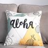 Almohada para cabecera de cama estilo nórdico de bambú y lino, cojín para sofá, sala de estar, oficina, almohada lumbar con funda de almohada extraíble y lavable