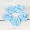 Fita de Poliéster de 5cm com Broche de Fivela Borboleta Plana Rosa Decoração de Noite de Formatura Acessórios para Terno Masculino Flor