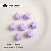 Hilo Acrílico de Colores Mezclados Cadena para Colgar Bolsas Teléfono Móvil Joyería Pendientes Pulsera Accesorios de Cuentas Sueltas Material de Cuentas Sueltas