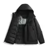 Chamarra de plumas de pato blanco 90% con grafeno, unisex, softshell suave con forro polar integrado, abrigo de plumas cálido y a prueba de frío