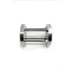 Visor de Vidro para Tubulação Tipo Flange Dupla de Aço Inoxidável 304 Janela de Observação Visual de Fluido Visor de Vidro Borossilicato