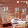 Frasco de perfume de vidro de 15ml em estoque, frasco vazio, frasco de recarga portátil de alta qualidade, conjunto de frascos de spray de perfume, frasco de vidro