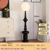 [Personalizado] Lámpara de Columna Romana con Ambiente de Dormitorio Vintage Lámpara de Pie Retro Italiana Lámpara de Mesa Decorativa de Pie Americana