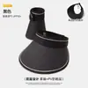Chapéu de Sol Top Hat Vazio Chapéu de Proteção Solar Feminino Ciclismo Verão Praia Chapéu de Sol Simples Aba Larga Cobertura Facial Chapéu de Ciclismo