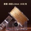 Cuerda Tejida de Hilo de Algodón Hecha a Mano Tao Wen Cuerda Trenzada Hecha a Mano Hebra Hilo de Algodón Accesorios de Joyería DIY Material de Hilo de Algodón Frotado a Mano