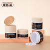 Botella de Plástico Blanco para Mascotas de Boca Ancha de 68 Dientes con Tapa Abatible para Ácido Salicílico, Algodón, Tabletas, Mascarilla para el Cabello, Crema Removedora de Cera para el Cabello, Botella Esmerilada