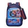 Mochila escolar transfronteriza para niños, bolsa de caparazón duro 3D para estudiantes de primaria, caricatura de Spider-Man, resistente al desgaste, para edades de 6 a 12 años