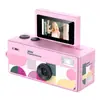 Câmera digital mini k30 estilo retrô para vida estudantil em campus transfronteiriço, alta definição, capaz de tirar fotos e gravar vídeos, pequena e portátil
