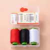 Mini kit de costura portátil para uso doméstico, kit de costura de alta calidad para dormitorio, juego práctico de hilo de coser y herramientas de reparación