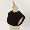 Nova moda quente europeia e americana gola falsa monocolor simples versátil camisa base lenço de cobertura feminina YW224