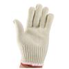 Funda de Algodón Nueva Guantes de Algodón Poliéster Material de Dos Capas Resistente al Desgaste y Duradero Protección de Manos para Obra Fábrica Guantes de Línea