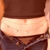 Europeu e americano transfronteiriço venda quente simples borboleta moda cintura cadeia feminina barriga cadeia do corpo cinto de alta qualidade das mulheres