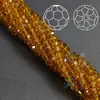 Accesorios para joyería diy cuentas faciales de cristal 32 2/3/4mm cuentas de bola cortina de cuentas cuentas sueltas cuentas en ángulo cuentas de piña al por mayor