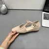 Sandalias de Cuña con Punta Cuadrada y Patrón Trenzado de Punta Cerrada para Mujer, Novedad Verano 2026 Estilo Coreano, Elegantes Sandalias Mary Jane Huecas que Aumentan la Altura