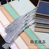 Marcador de Páginas Grueso Estilo Chino Clásico en Blanco Papel de Morera Papel Xuan para Caligrafía DIY Xuan Cocido Sin Hueso Pintura Escrito a Mano Tarjeta de Doble Cara