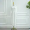 2026Loriya Novo Vestido Slim Fit Elástico Sem Gola Lr1082
