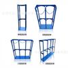 Rack para Cilindros de Gás Oxigênio-Acetileno de 40 Litros, Suporte para Cilindros, Carrinho de Ferramentas para Cilindros, Carrinho de Transporte e Manuseio, Carrinho de Mão