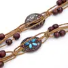 Cinto Boho para Mulheres com Design Único, Corrente de Cintura Borboleta de Verão, Corda de Cintura Versátil, Tendência de Decoração Estilo Étnico