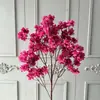 Flores de Crisantemo Artificiales para Bodas, Flores Decorativas para Salones de Bodas, Arreglos para Pasillos, Arreglos Florales, Decoración de Hoteles y Hogares Flores de Seda