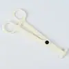 Ferramenta de perfuração descartável com abertura perfurante, tubo de agulha redondo, alicate plano, prego de umbigo, ferramenta auxiliar para perfuração do corpo humano