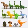 Decoración de Pastel Adornos de Dinosaurio Adornos para el Hogar de Dinosaurio Escena de Dinosaurio Decoración de Dinosaurio para Niños Adornos de Tarjeta Insertable