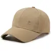 Boné de beisebol liso com impressão de logotipo personalizado, aba com entretela de tecido de escada, boné de bico de pato liso, chapéu de sol unissex