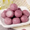 Doce de Batata Doce Recheado Bolinhas de Leite de Batata Doce Roxa 2,5kg Batata Doce Roxa Embalada Individualmente Doce de Leite Macio e Mastigável Diretamente do Fabricante Peça Única Dropshipping