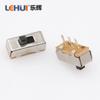 Fabricantes de Dongguan Interruptor de Palanca Ss12D00 Vertical 3P Fila Sencilla Pie 2 Posiciones Interruptor Deslizante