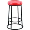 Silla de Barra, Taburete de Barra Redondo, Taburete de Barra KTV de Hierro Forjado, Taburete de Mostrador para Tienda de Teléfonos Móviles, Silla Alta Comercial