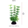 Paisajismo de Acuario Plantas Acuáticas Micro-Paisaje Mesa de Arena Flores y Hierba Artificiales Adornos Decorativos Suministros para Acuario Plantas Acuáticas Simuladas