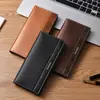 Carteira Masculina Multicartão Carteira Longa Simples Moda Suit Bag Grande Capacidade Porta-Moedas Carteira Masculina Porta-Cartão
