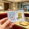Pegatina para Teléfono Móvil de Oro Puro 999 Princesa Hazte Rica Foil de Oro Hazte Rico Rápido Pegatina para Refrigerador Año de la Oveja Ten Dinero para Gastar Tarjeta de Oro Regalo