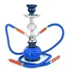 Promoção direta da fábrica novo conjunto de narguilé pequeno árabe novo tubo duplo shisha barato