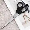 Tesoura de escritório de aço inoxidável tesoura de alfaiate doméstica tesoura para cortar papel arte DIY feita à mão tesoura de papelaria tesoura para linha de ponto cruz