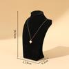 Suporte de Exibição de Colar de Veludo Modelo Retrato Suporte de Joias Molde de Pescoço para Colar Adereços de Vitrine Colar Shi Hua