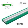 Hong Lixing HS0084X-C Soporte Pequeño con Clip Redondo Único Base de Fijación Lateral de Deflector para Máquina Transportadora de Banda Fluyente