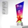 Trophy Company de Cristal Impreso en 3D Competencia al Empleado Destacado Campeón Equipo Honor