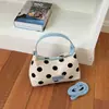 2026 Verano Nuevo Bolso de Mano de Lunares de Moda Bolso Cruzado Bolso de Tela Bolso Pequeño Versátil para Mujer Bolsos de Mujer al por Mayor
