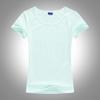 Transferência térmica camisa cultural em branco por atacado hot stamping especial Lycra Algodão cor sólida masculina e feminina manga curta grupo roupas impressão logotipo
