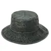 Sombrero de Pescador de Mezclilla para Hombre para Exteriores, Sombrero de Sol de Ala Ancha Personalizado para Mujer, Sombrero de Pescador Plegable, Talla Grande para Cabeza, Palabras Clave de Tendencia