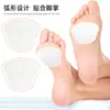 Almohadillas para Pies tipo Panal, Almohadillas de Media Talla para Metatarsos del Antepié, Soporte Espesado para el Arco del Pie, Plantillas de Media Palma para la Planta del Pie