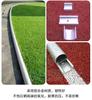 Puertas de riel de plástico para escuela, pista especial, campo de fútbol, césped artificial, franja de borde, puertas estándar de aleación de aluminio