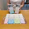 A capa de celular Boyang é adequada para iPhone 17 Pro Max, capa magnética degradê para Apple 18, capa protetora