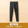 Calça Longa Plus Size Masculina Quente Plus Size Grande Veludo Cintura Alta Calças de Lã Inverno Forro de Fleece Roupa Íntima