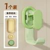 Gancho para lavabo, sin perforaciones, para el hogar, cocina, almacenamiento, gancho grande para baño, inodoro, estante para lavabo
