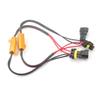 Adecuado para faro antiniebla LED modificado 9005 HB3 9006 HB4, arnés de cableado con resistencia decodificadora para eliminación de fallas
